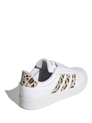 adidas White Streettalk Trainers - Image 3 of 5