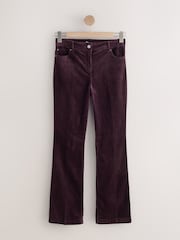 Burgundy Red Super Soft Corduroy Bootcut Trousers - Image 1 of 3