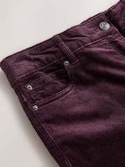 Burgundy Red Super Soft Corduroy Bootcut Trousers - Image 2 of 3