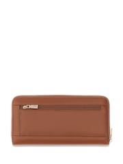 Guess Brown Janie Slg Large Zip Around Purse - Image 2 of 2