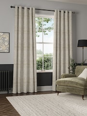 William Morris At Home Linen Brother Rabbit Boucle Made to Measure Curtains - Image 2 of 9