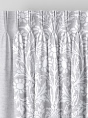 William Morris At Home Cobble Blackthorn Woven Stripe Made to Measure Curtains - Image 5 of 9