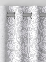 William Morris At Home Cobble Blackthorn Woven Stripe Made to Measure Curtains - Image 7 of 9