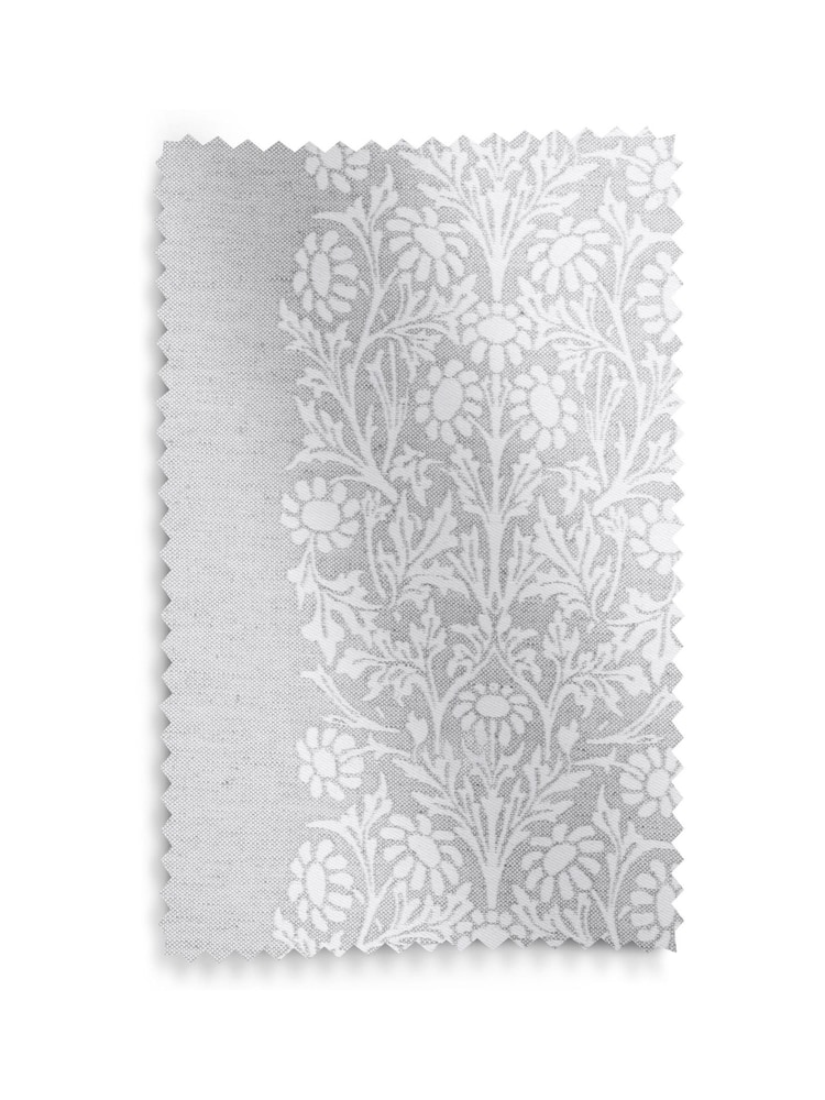 William Morris At Home Cobble Blackthorn Woven Stripe Made to Measure Curtains - Image 9 of 9