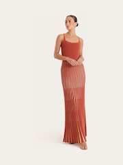 4th & Reckless Orange Juliana Dress - Image 1 of 5