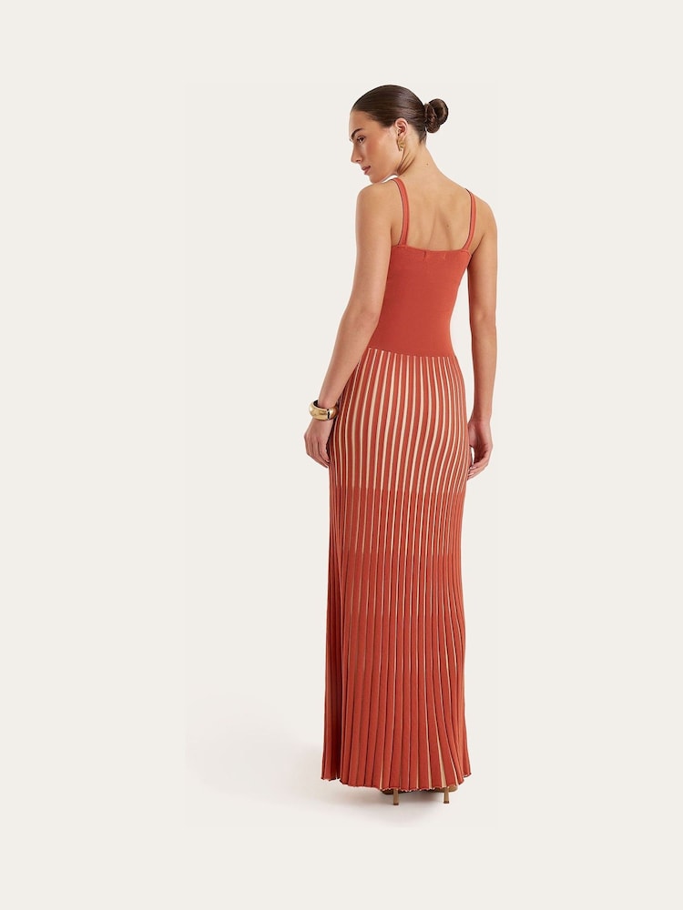 4th & Reckless Orange Juliana Dress - Image 2 of 5