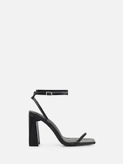 Simmi London Black Maysie Block Heeled Sandals - Image 1 of 3
