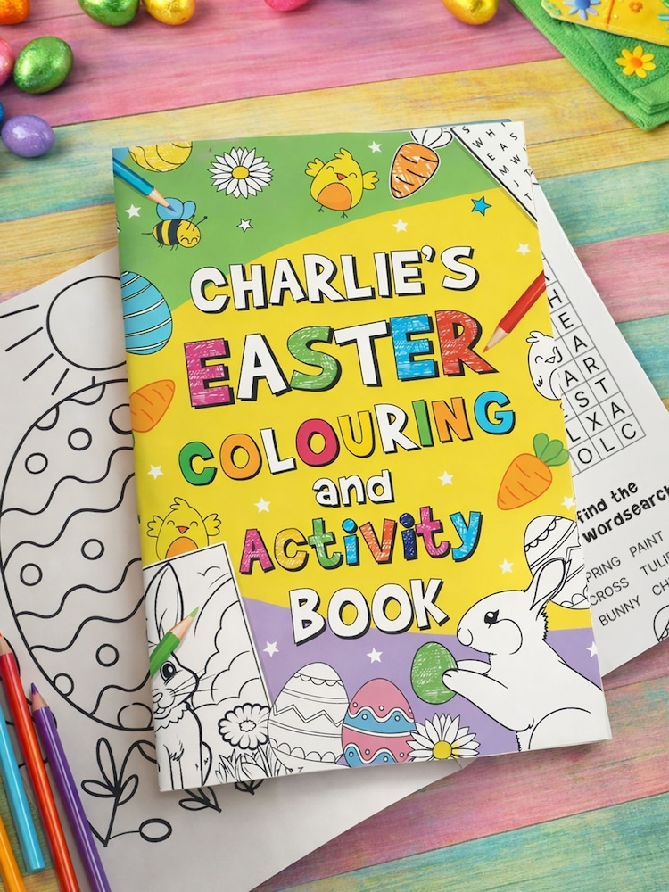 Personalised Easter Activity & Colouring Book by PMC - Image 1 of 3