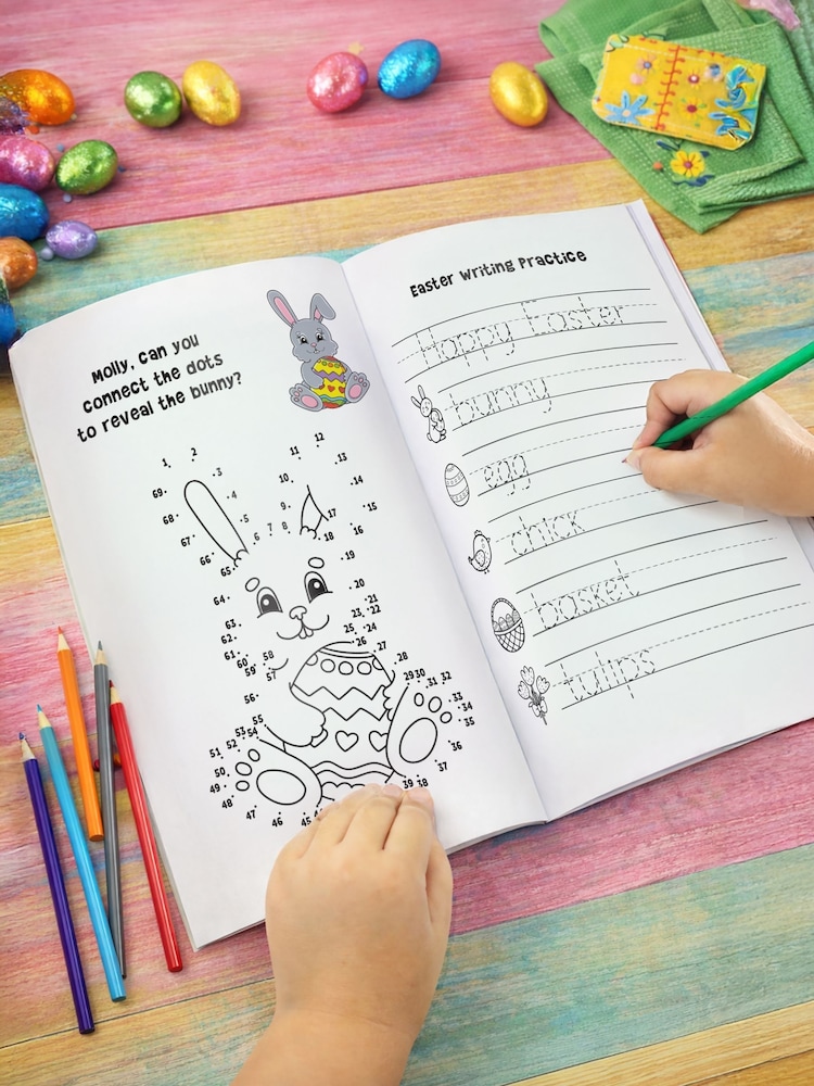 Personalised Easter Activity & Colouring Book by PMC - Image 3 of 3
