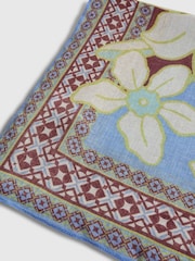 River Island Brown Floral Print Scarf - Image 4 of 5