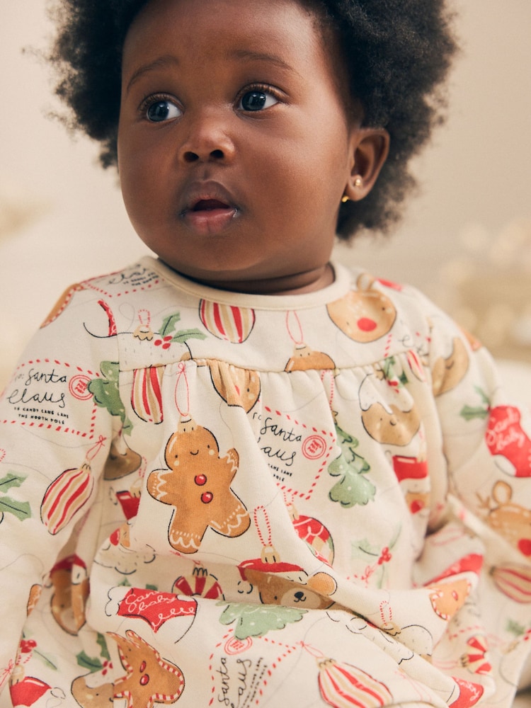 中立的聖誕節角色 - Baby Dress And Tights 2 Piece Set (0mths-2yrs) - 圖片 2,共 11 中立的聖誕節角色 - Baby Dress And Tights 2 Piece Set (0mths-2yrs) - 圖片 2,共 11