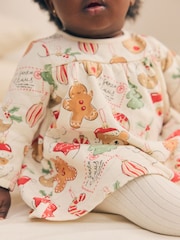 中立的聖誕節角色 - Baby Dress And Tights 2 Piece Set (0mths-2yrs) - 圖片 4，共 11