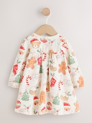 中立的聖誕節角色 - Baby Dress And Tights 2 Piece Set (0mths-2yrs) - 圖片 8，共 11
