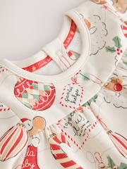 中立的聖誕節角色 - Baby Dress And Tights 2 Piece Set (0mths-2yrs) - 圖片 9，共 11