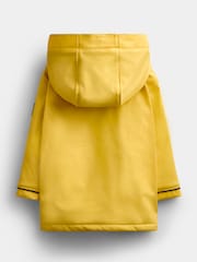 JoJo Maman Bébé Bright Yellow Waterproof Jersey Lined Fisherman Coat - Image 4 of 7