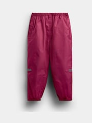 JoJo Maman Bébé Berry Waterproof Packaway Trousers - Image 1 of 4