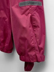 JoJo Maman Bébé Berry Waterproof Packaway Trousers - Image 3 of 4