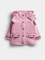 JoJo Maman Bébé Pink Waterproof Jersey Lined Fisherman - Image 1 of 5