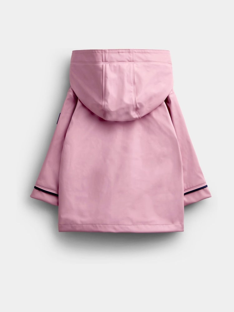 JoJo Maman Bébé Pink Waterproof Jersey Lined Fisherman - Image 2 of 5 JoJo Maman Bébé Pink Waterproof Jersey Lined Fisherman - Image 2 of 5