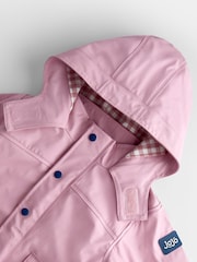 JoJo Maman Bébé Pink Waterproof Jersey Lined Fisherman - Image 3 of 5