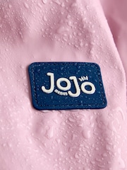 JoJo Maman Bébé Pink Waterproof Jersey Lined Fisherman - Image 5 of 5