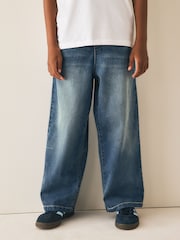 Bleu clair - Jean stretch taille élastique (3-16 ans) - Image 1 de 9