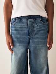 Bleu clair - Jean stretch taille élastique (3-16 ans) - Image 5 de 9