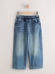 Bleu clair - Jean stretch taille élastique (3-16 ans) - Image 6 de 9