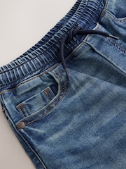 Bleu clair - Jean stretch taille élastique (3-16 ans) - Image 8 de 9