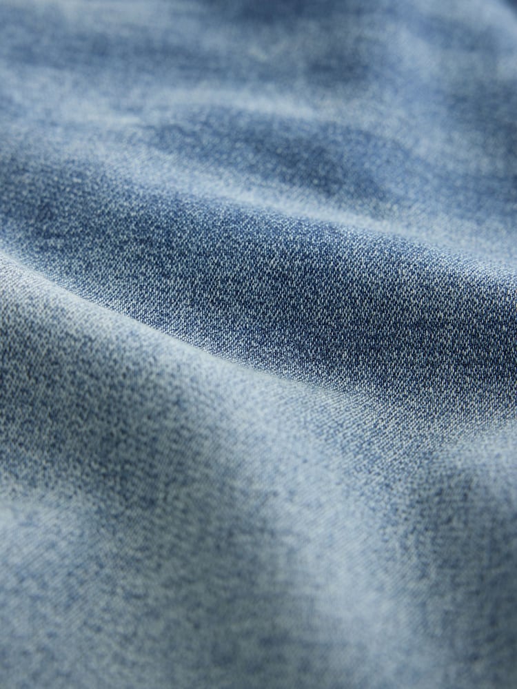 Bleu clair - Jean stretch taille élastique (3-16 ans) - Image 9 de 9 Bleu clair - Jean stretch taille élastique (3-16 ans) - Image 9 de 9