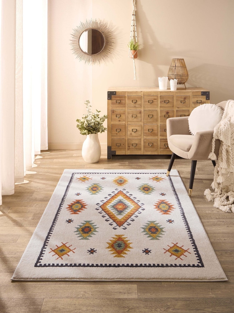 Origin Rugs Cream Izmir Rug - Image 1 of 6