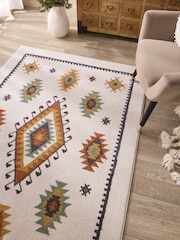 Origin Rugs Cream Izmir Rug - Image 3 of 6