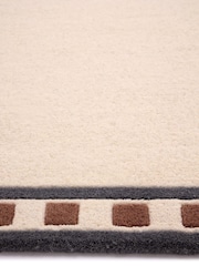 Origin Rugs Cream Borderline Rug - Image 5 of 6