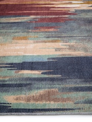 Origin Rugs Rust or Navy Washable Sedona Rug - Image 4 of 5