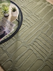 Origin Rugs Green Pathway Rug - Image 3 of 4