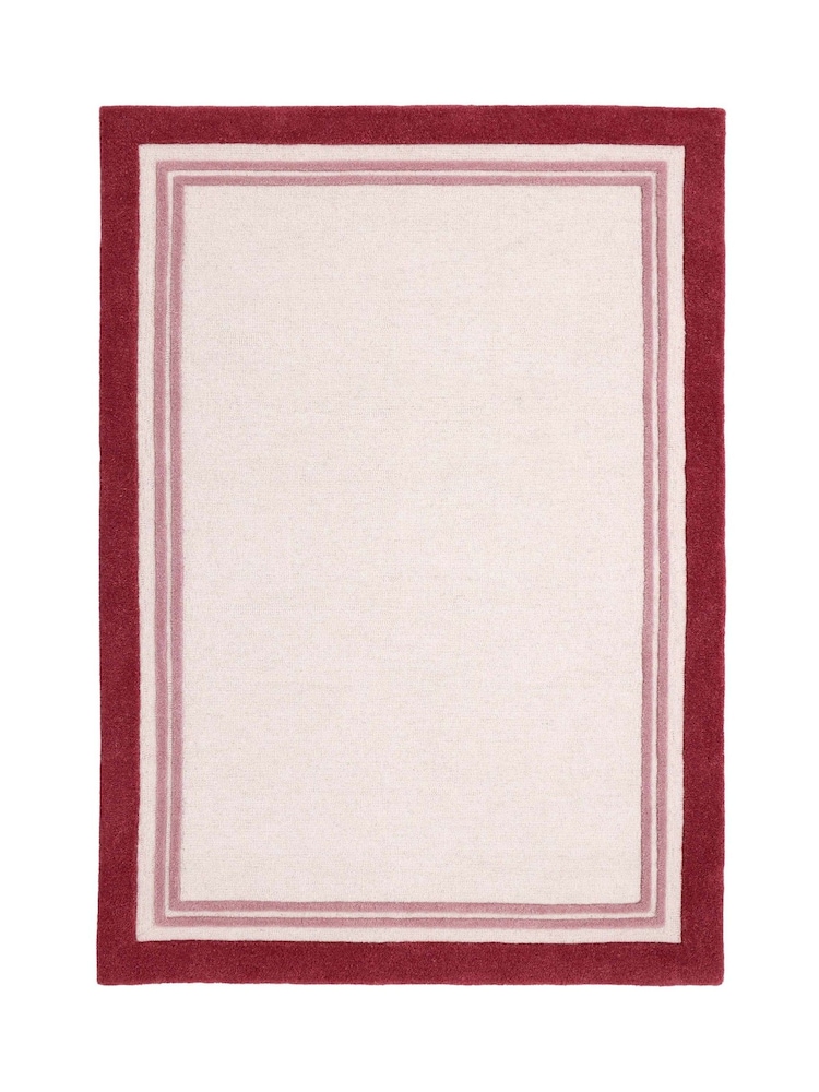 Origin Rugs Raspberry Piper Wool Rug - Image 2 of 5