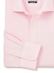 Rozo - Savile Row Company Pinpoint Cotton Classic Fit Single Cuff Formal Shirt - Slika 2 od 3