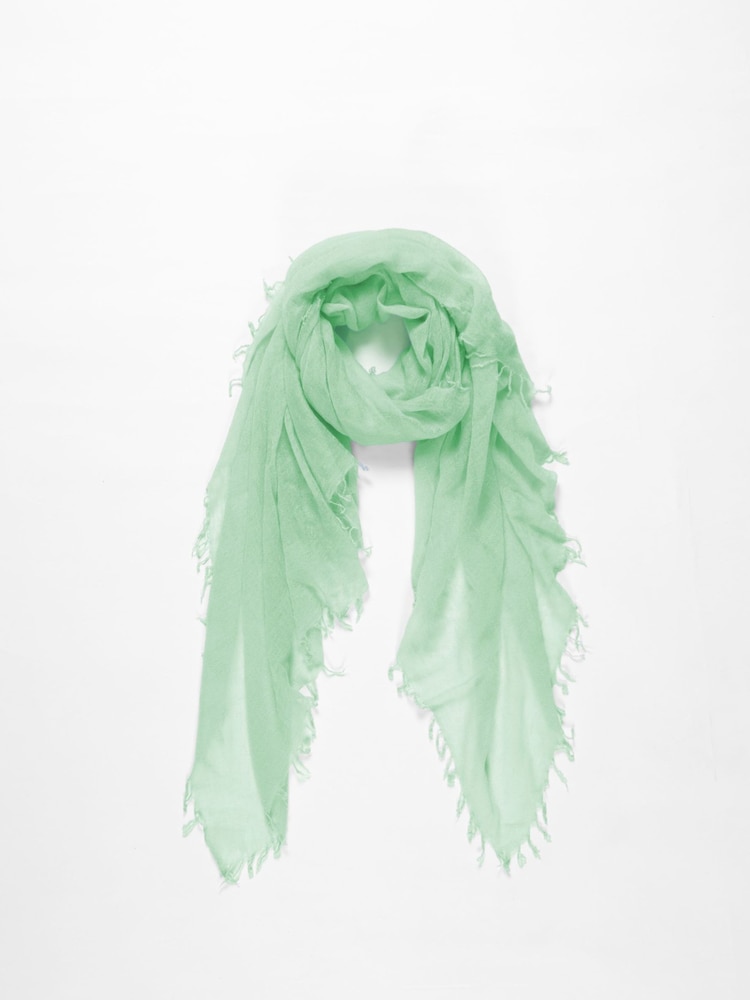 Verde - Pure Collection Ultrafine Cashmere Lightweight Scarf - Immagine 2 di 2