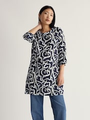 Seasalt Cornwall Blue Port Gaverne Tunic - Image 2 of 5