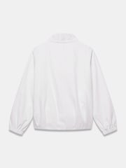 Mint Velvet White Cotton Blend Technical Jacket - Image 8 of 8