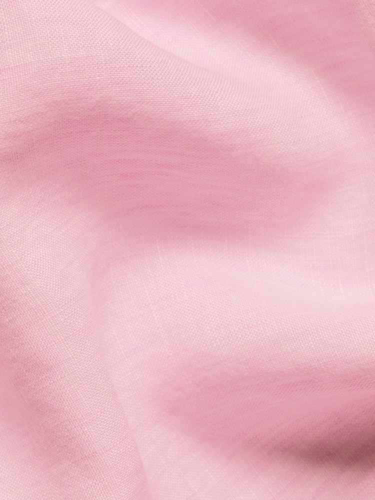 Charles Tyrwhitt Pink Stripe RFU Button-Down Washed Oxford Shirt - Image 5 of 5