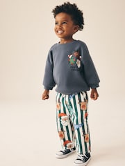 Multi Pull On Wide Trousers (3mths-7yrs) - Image 2 of 4