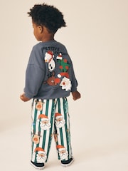 Multi Pull On Wide Trousers (3mths-7yrs) - Image 3 of 4