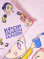Pink Noodles KPOP Demon Hunters Duvet Cover and Pillowcase Set - Image 6 of 6