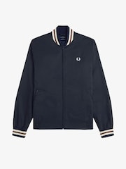 Fred Perry Brown Made In England Harrington Jacket - Image 1 of 1