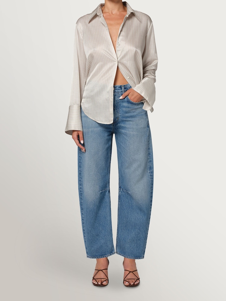 Citizens of Humanity Blue Miro Relaxed Barrel Leg Jeans - Image 7 of 7 Citizens of Humanity Blue Miro Relaxed Barrel Leg Jeans - Image 7 of 7