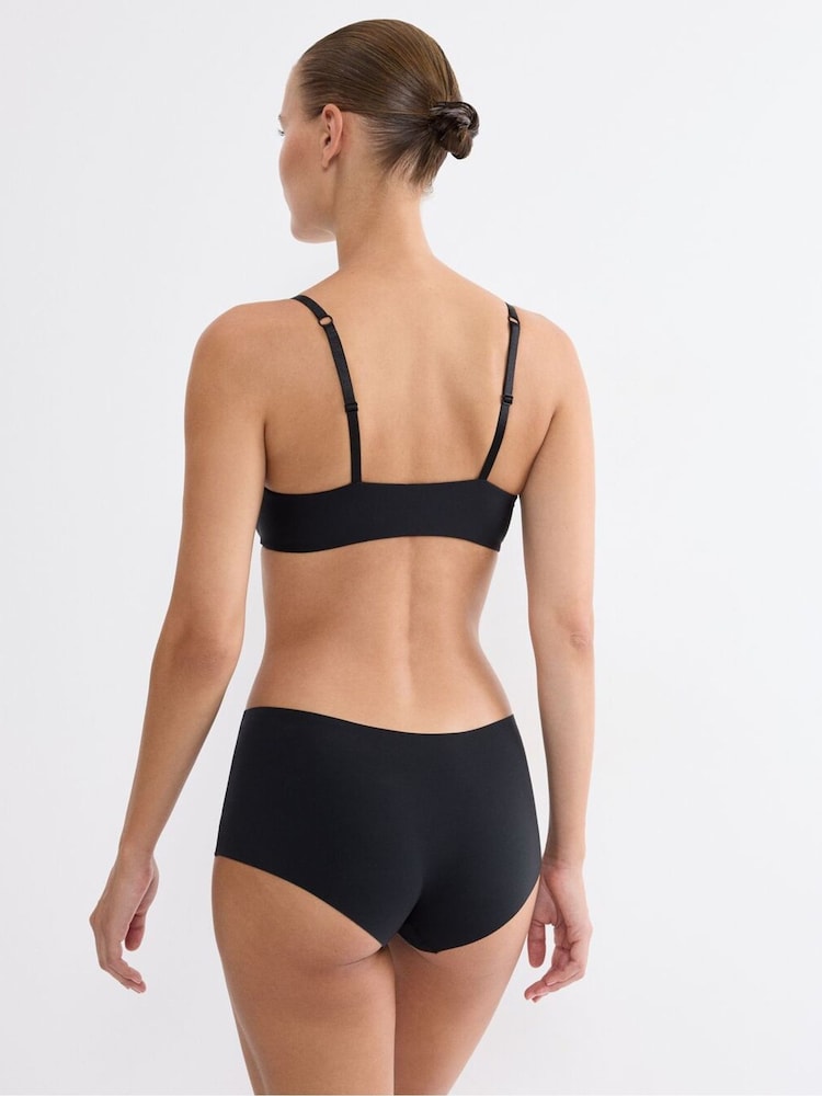 Triumph Black Pure Micro Wired Push-up Bra with Front Closure - Image 2 of 4