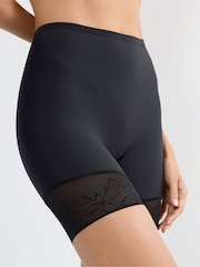 Черный - Triumph Comfort Contour Mid-Thigh Panty - Изображение 3 4