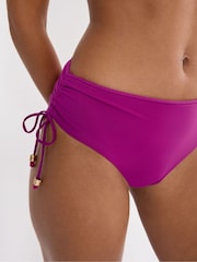 Triumph Purple Summer Twist Midi Bikini Bottoms - Image 4 of 4