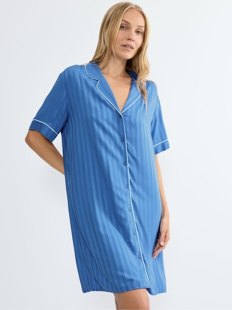 Triumph Amourette Jacquard ShortSleeved Nightshirt - 圖片 1/4